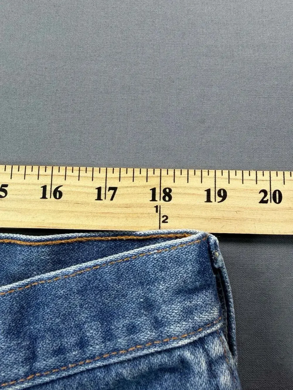 Wrangler 13MWZ Cowboy Cut Western Denim Jeans Blue Medium Wash Mens 40x30